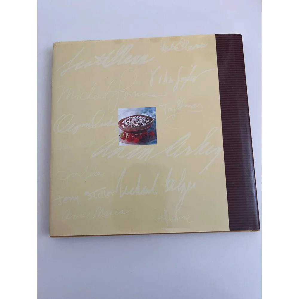 Autograph Celebrity Cookbook Softcover‎ Multi Celebrity Recipes Food Photography